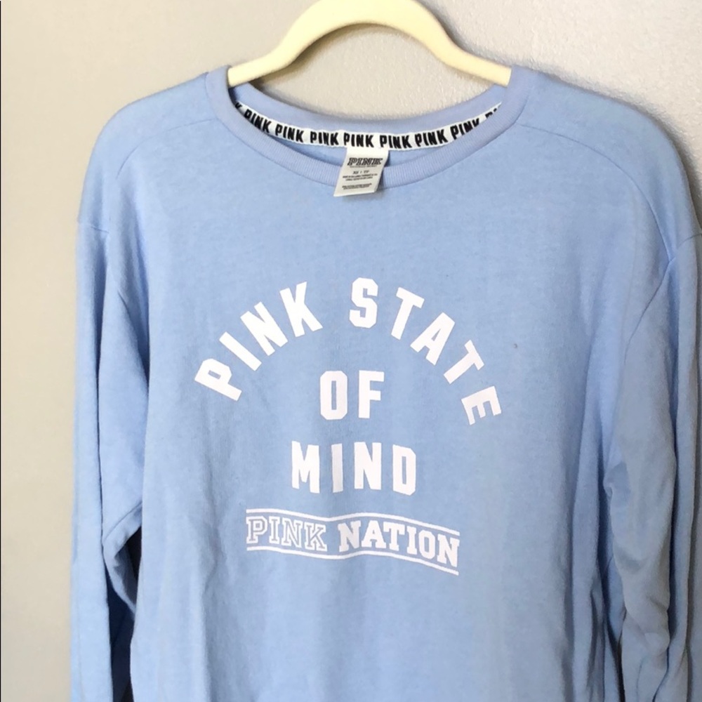 Pink Sweatshirt. XS but fits like small